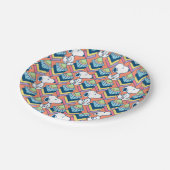 Assiettes En Carton cacahuètes | Snoopy Deco Dreams Motif (Angle)