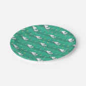 Assiettes En Carton cacahuètes | Snoopy Ho Ho Ho Noël Motif (Angle)