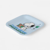 Assiettes En Carton cacahuètes | Snoopy I Love Obtenir des présentatio (Angulaire)