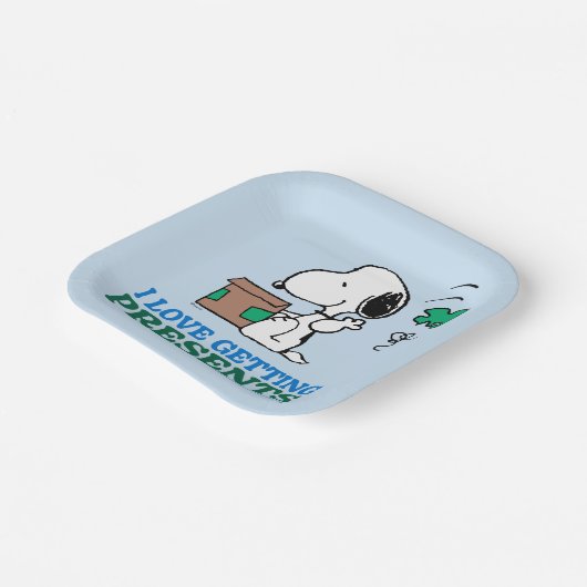 Assiettes En Carton cacahuètes | Snoopy I Love Obtenir des présentatio (Angulaire)