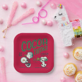 Assiettes En Carton cacahuètes | Snoopy & Linus Cocoa Time (Fête)