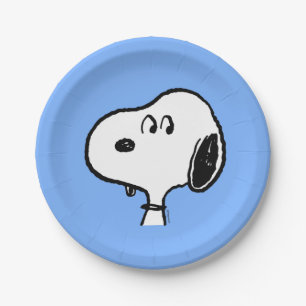 Assiettes En Carton cacahuètes Snoopy Looks