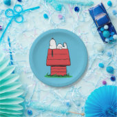 Assiettes En Carton cacahuètes | Snoopy Napping (Fête)