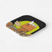 Assiettes En Carton cacahuètes | Snoopy Napping dans le patch Citrouil (Angulaire)