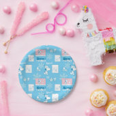 Assiettes En Carton cacahuètes | Snoopy Snow Day Motif (Fête)