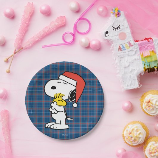 Assiettes En Carton cacahuètes | Snoopy & Woodstock (Fête)