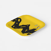 Assiettes En Carton cacahuètes | Snoopy & Woodstock Scout Troop Hippiq (Angulaire)