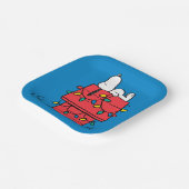 Assiettes En Carton cacahuètes | Snoopy's Dog House With Lights (Angulaire)