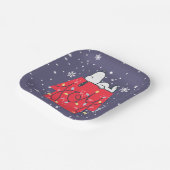 Assiettes En Carton cacahuètes | Snoopy's Holiday Dreamer (Angulaire)