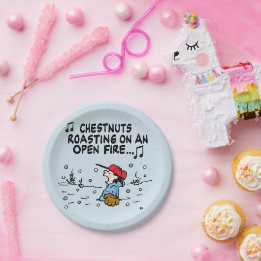 Assiettes En Carton cacahuètes | Torréfaction des châtaignes de Lucy (Fête)