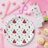 Assiettes En Carton cacahuètes | Veste Snoopy Red Puffer (Fête)