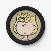 Assiettes En Carton cacahuètes | Visages de Sally (Devant)