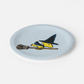 Assiettes En Carton cacahuètes | Woodstock Halloween Witch (Angle)