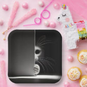 Assiettes En Carton Cachette Dans L'Ombre (Fête)