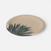 Assiettes En Carton Cactus Cacti Plante grasse Fête de cactus (Angle)