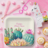 Assiettes En Carton Cactus Et Succulents (Fête)