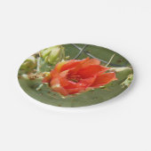 Assiettes En Carton Cactus Plaques en papier pures et belles (Angle)