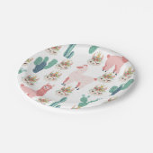 Assiettes En Carton Cactus vert (Angle)