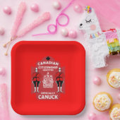 Assiettes En Carton Cadeau de célébration de la citoyenneté canadienne (Fête)