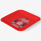 Assiettes En Carton Cadeau de célébration de la citoyenneté canadienne (Angulaire)