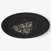 Assiettes En Carton Cadeau de vache| Cadeau de Noël de l'auvent Casque (Angle)