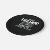 Assiettes En Carton Cadeau Hip hop| Rendre le Hip hop plus grand (Angle)