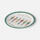 ASSIETTES EN CARTON CADEAU NUTCRACKER CHRISTMAS CADEAU (Angle)