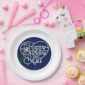 Assiettes En Carton Cadeaux d'anniversaire personnalisés Plaques de pa (Fête)