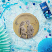 Assiettes En Carton Cadeaux de mariage pour mariée et chambre (Fête)