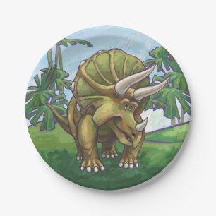 Assiettes En Carton Cadeaux et accessoires de Triceratops