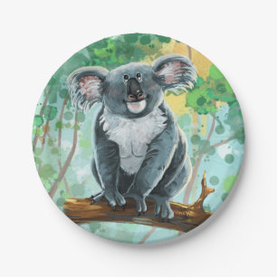 Assiettes En Carton Cadeaux et accessoires pour ours Koala