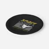 Assiettes En Carton Cadet de l'espace, vaisseau spatial, Anniversaire (Angle)