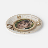 Assiettes En Carton Cadre photo de Hérisson pour les fêtes d'anniversa (Angle)