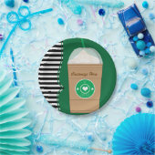 Assiettes En Carton Café Frap Moderne Chic Cute Anniversaire Fête (Fête)