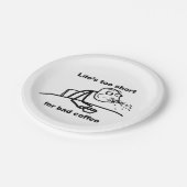 Assiettes En Carton Café incorrect (Angle)