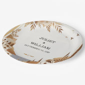 Assiettes En Carton Café italien toscan Sorrento Mariage Décontracté (Angle)