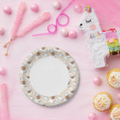 Assiettes En Carton Café, motif sucré (Fête)