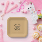 Assiettes En Carton Café Obsessionnel Cute Barista (Fête)