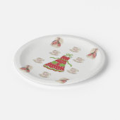 Assiettes En Carton Café petit-déjeuner en plaque de papier (Angle)