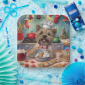 Assiettes En Carton Cairn Terrier Gîtes de vacances : Noël festif (Fête)