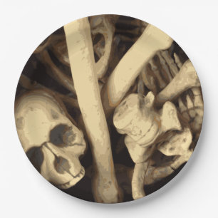 Assiettes En Carton Caldron des os.