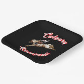 Assiettes En Carton Calgary Heure Canada Juillet Riders Calgary Stampe (Angulaire)