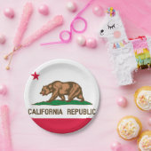 Assiettes En Carton Californie (Fête)