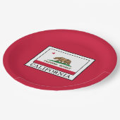 Assiettes En Carton Californie (Angle)