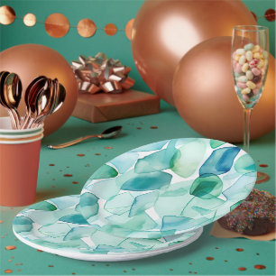Assiettes En Carton Calme Côtiers