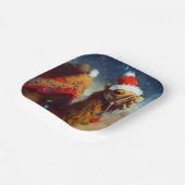 Assiettes En Carton Camel de Noël 3 (Angulaire)