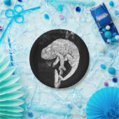 Assiettes En Carton Caméléon de faune (Fête)