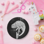 Assiettes En Carton Caméléon de faune (Fête)