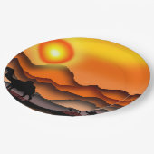 Assiettes En Carton Camels (Angle)