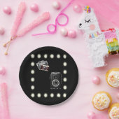 Assiettes En Carton Caméra de plaque de papier (Fête)